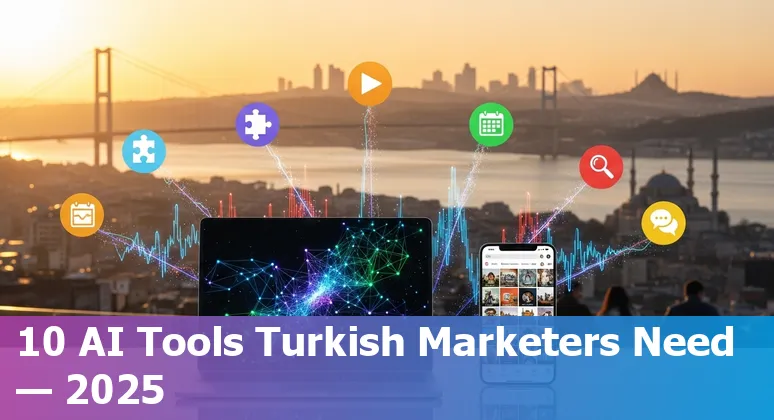 Collage of AI marketing tool logos: Jasper, InVideo, Ocoya, MarketMuse, LivePerson, Grammarly, Otter AI, Drift, SocialPilot, Ahrefs
