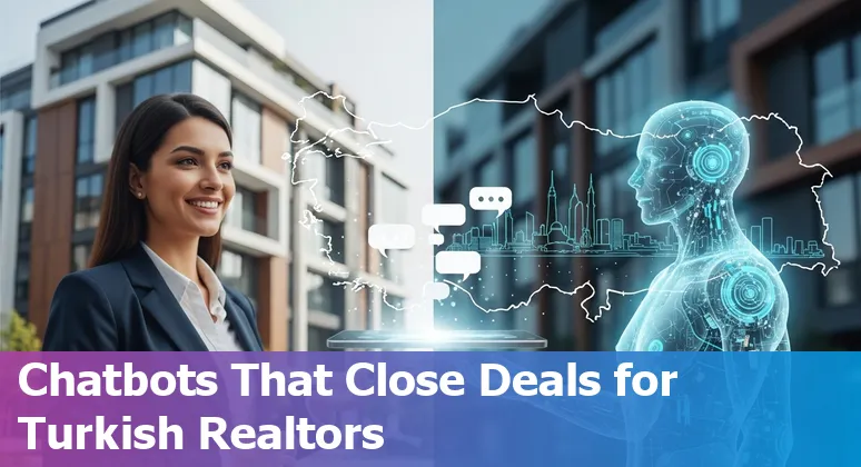 AI-powered real estate dashboard showing Istanbul property data and cost-saving insights for Turkey real estate companies