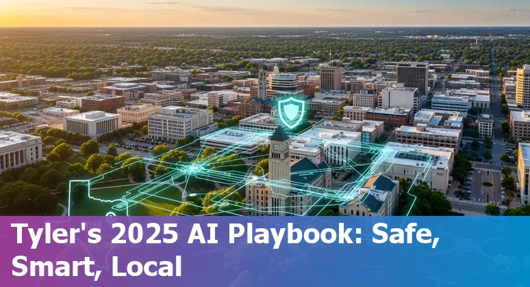 Tyler, Texas government officials reviewing AI data governance and TRAIGA compliance in 2025