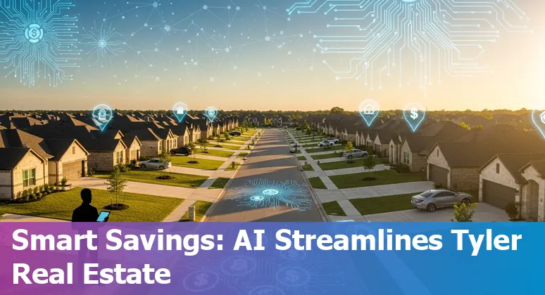 Real estate agent using AI tools for listings and tenant support in Tyler, Texas