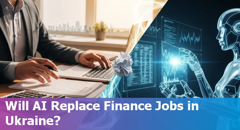 Finance team discussing AI impact in Ukraine, 2025