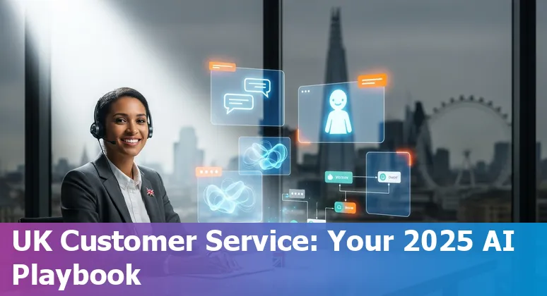 Customer service team using AI tools and dashboards in United Kingdom, 2025