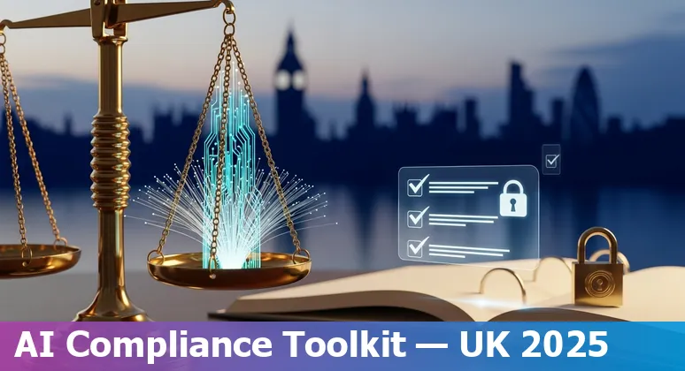 Legal professional using AI tools in a United Kingdom office in 2025