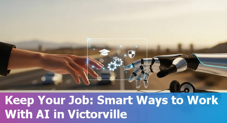Customer service team using AI tools in Victorville, California office in 2025