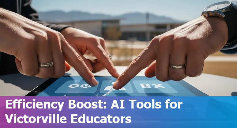 Victorville, California education team using AI tools to reduce costs and improve efficiency in California.