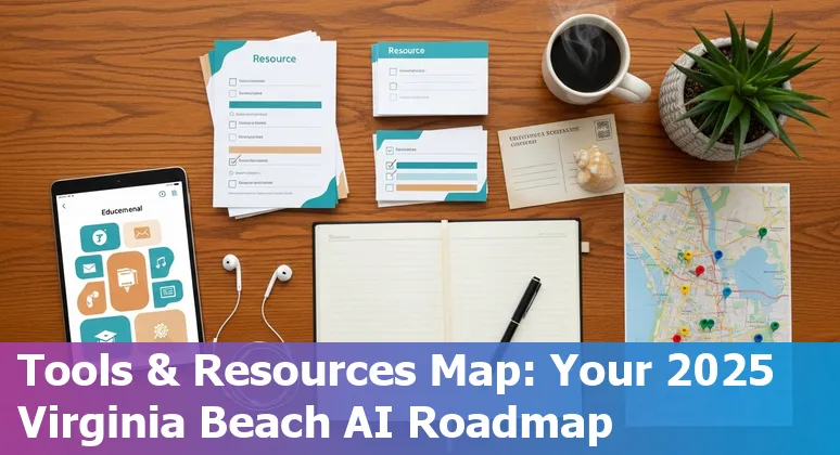 Educators using AI tools in a Virginia Beach, Virginia, US classroom in 2025