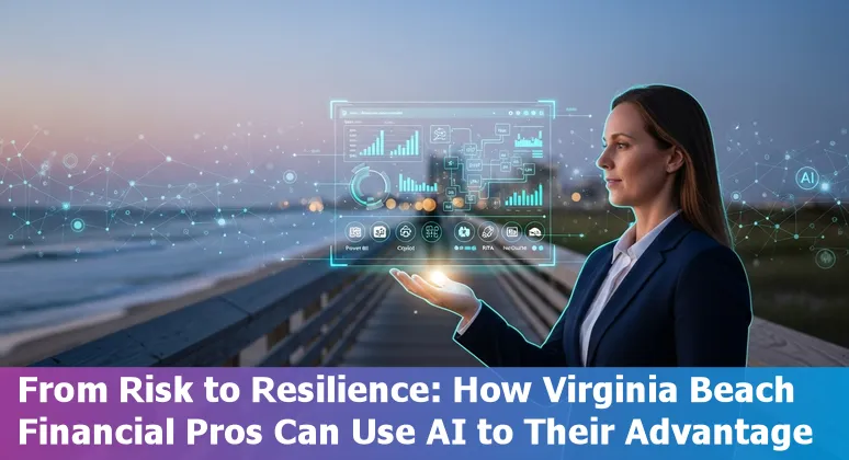 Virginia Beach finance professionals learning Power BI and RPA to adapt to AI-driven automation.