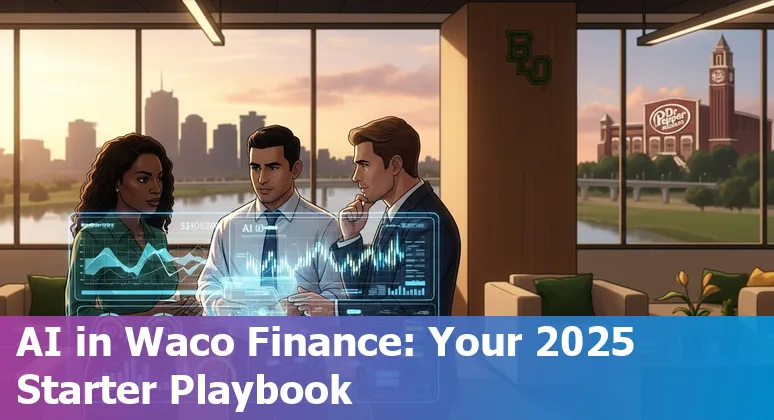 AI in financial services in Waco, Texas, US — fintech, banks, and AI tools in 2025 image