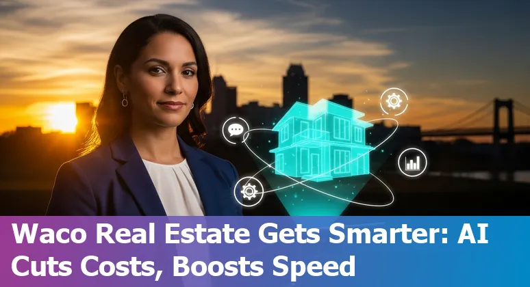 AI-driven real estate solutions in Waco, Texas: chatbots, predictive maintenance, and energy optimization for local properties.