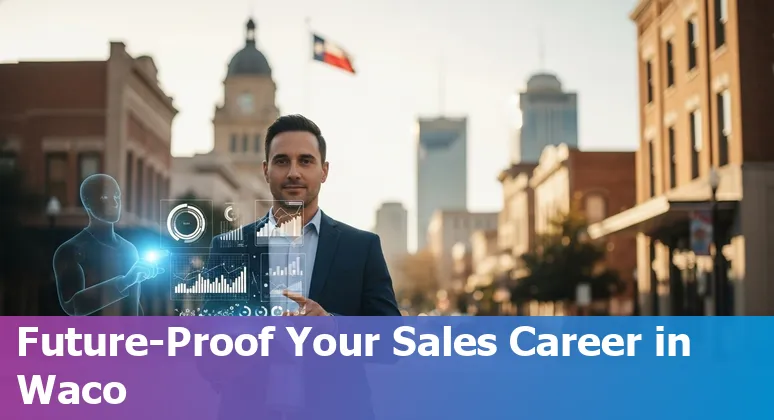 Sales team meeting with AI tools in Waco, Texas office — exploring how AI affects sales jobs in Waco, Texas in 2025