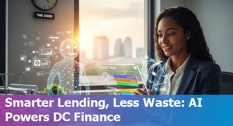 AI-powered financial services dashboard helping Washington, D.C. banks cut costs and improve efficiency in the District of Columbia, US