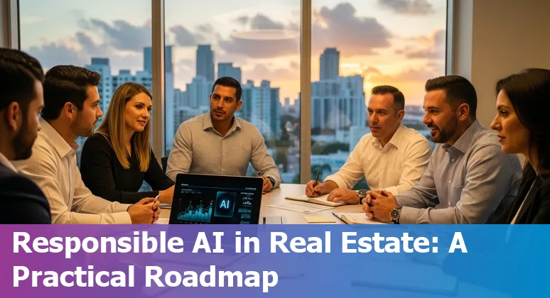 Real estate agent using AI tools to analyze West Palm Beach, Florida market in 2025