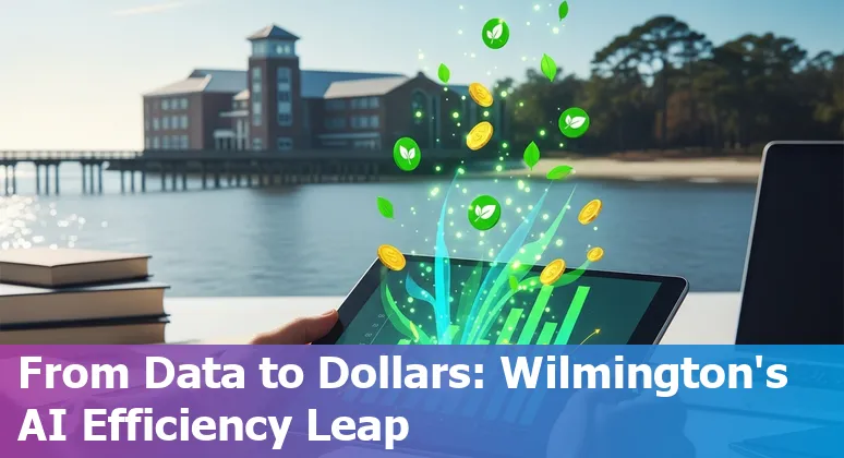 Education staff using AI tools on campus in Wilmington, North Carolina to cut costs and improve efficiency
