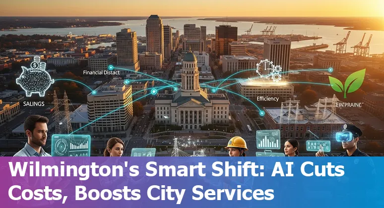 Wilmington, North Carolina city government staff using AI tools to improve services and cut costs