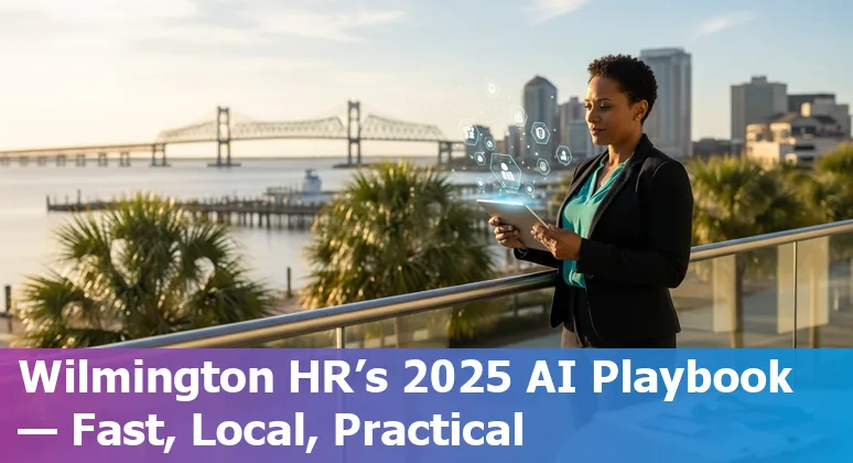 HR team reviewing AI tools and roadmap for Wilmington, North Carolina office in 2025