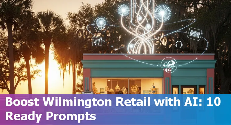 Retail AI use cases in Wilmington, NC: virtual assistant, forecasting, AR try-on at local stores