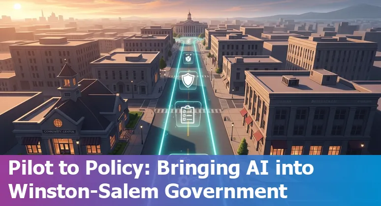 City government staff using AI tools in Winston‑Salem, North Carolina in 2025