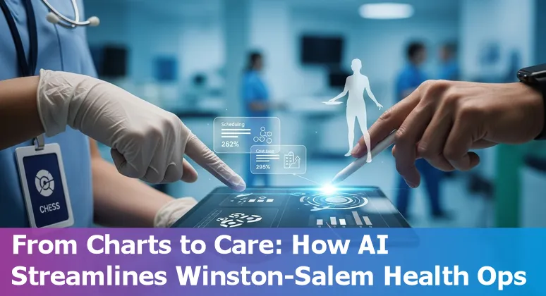 Winston‑Salem, North Carolina hospital team using AI tools to cut costs and improve efficiency