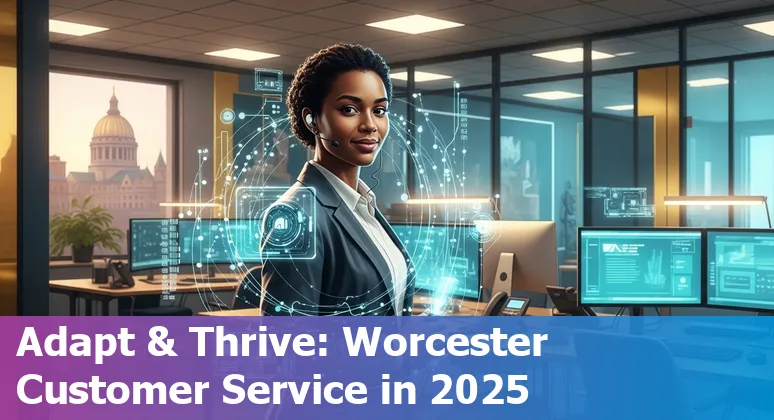 Customer service agent using AI tools in Worcester, Massachusetts, USA - 2025 adaptation and upskilling
