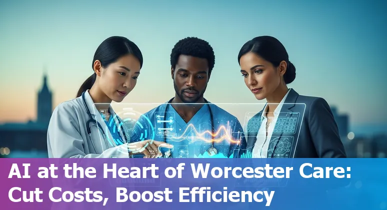Doctors and nurses using AI tools in a Worcester, Massachusetts hospital emergency department image