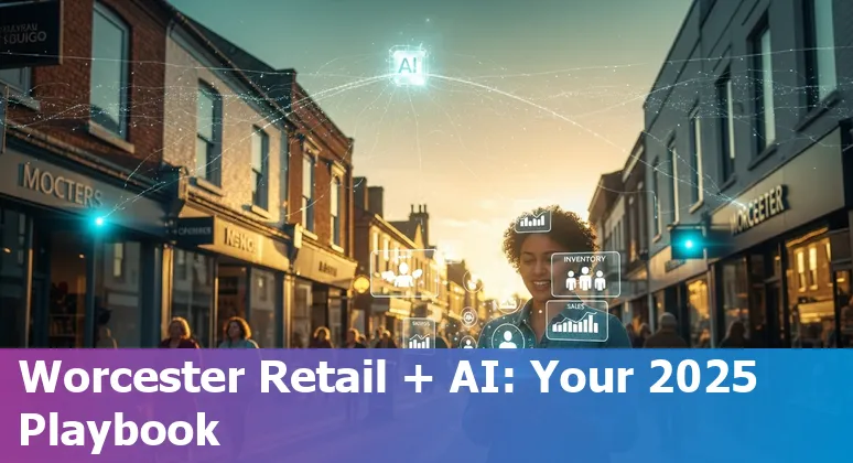 Retail AI in Worcester, MA 2025: store using AI for inventory, personalization, and checkout at Polar Park area