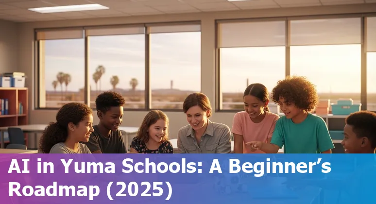 Teachers and students using AI tools in a Yuma, Arizona, US classroom in 2025