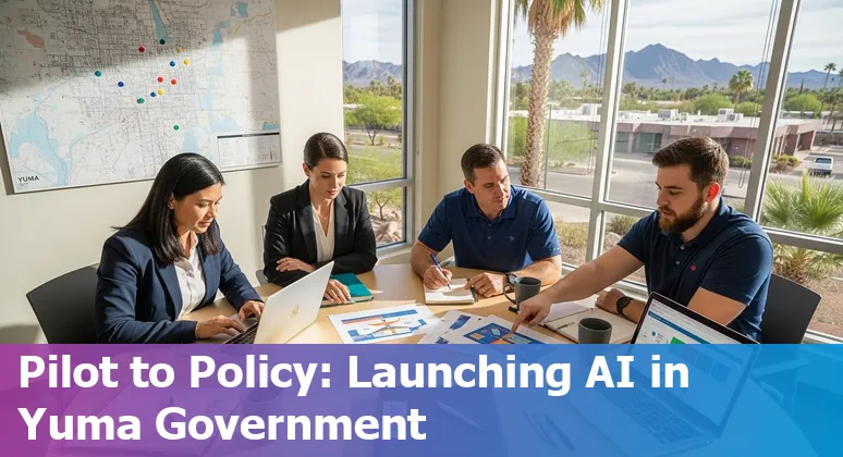 City officials reviewing AI deployment plan for Yuma, Arizona government in 2025